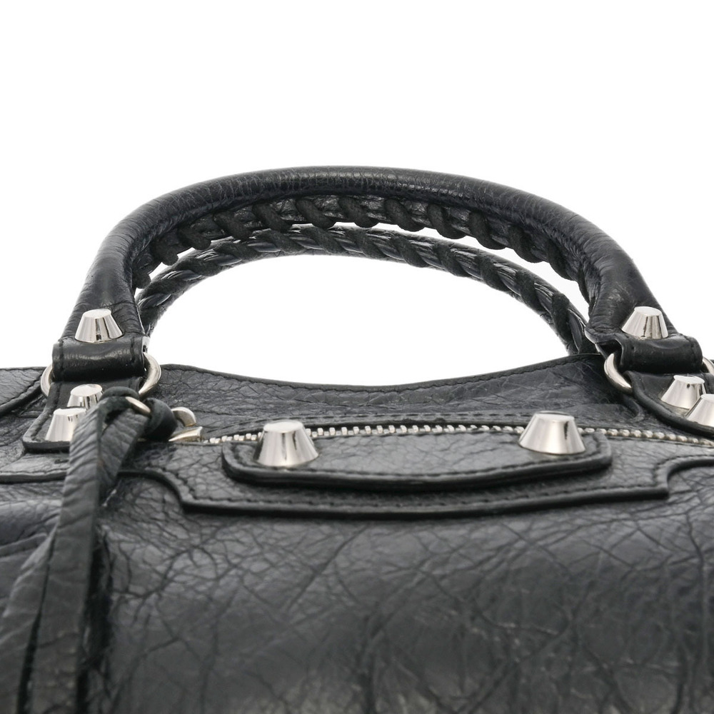 Balenciaga Black City Leather Handbag - Picture 4 of 11